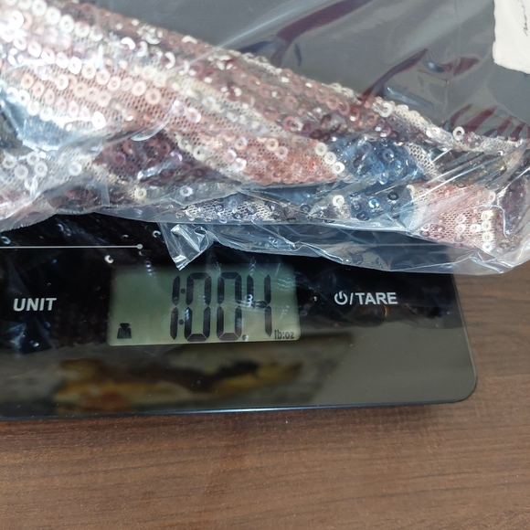 Sweet Lemon Perfect Party Stripe‎ Sequin Wrap Dress Size Small - Picture 10 of 10